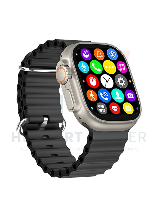 Ultra Smartwatch 7-in-1 (2026 Edition) – Big HD Display, Wireless Charging & 7 Strap Combo